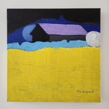 Load image into Gallery viewer, Aina Nergaard Acrylic on Canvas &quot;Yellow Field&quot;
