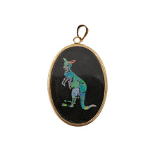 Load image into Gallery viewer, Black Opal Kangaroo Pendant
