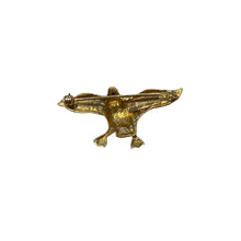 Load image into Gallery viewer, 14K Gold and Ruby Duck Pin
